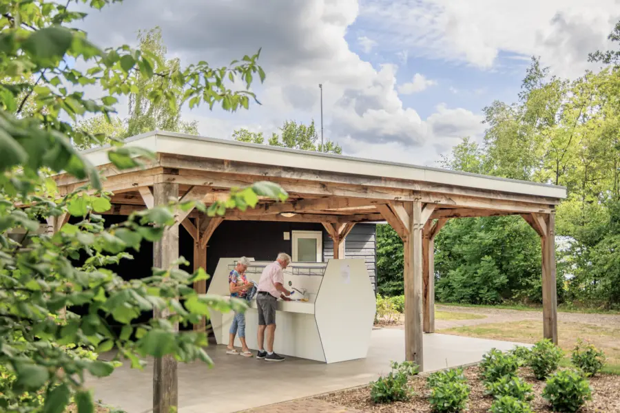Faciliteiten sanitairgebouw recreatiepark Kaps Tubbergen